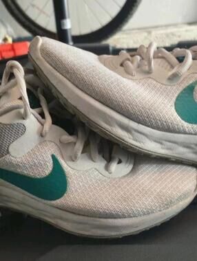 Size 6.5 - Nike Revolution 6 Next Phantom Neptune Green Womens Running Shoes